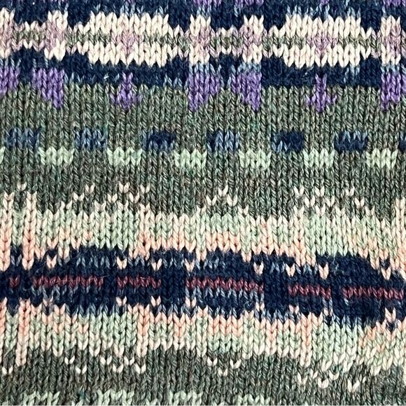 Chaps Fair Isle Collared Sweater Vest XS Petite - Picture 4 of 13